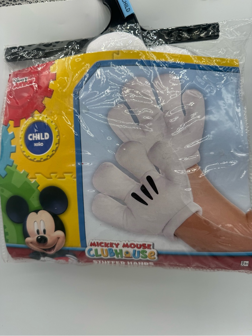 Disney Junior Mickey Mouse Clubhouse Stuffed Hands Child Plush Costume Gloves